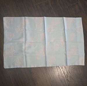 Vintage Blue Cloud Japanese Silk Pillowcase Queen